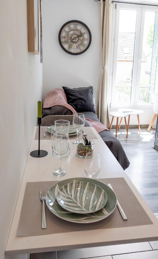뇌이-플레장스 Warm Studio En Duplex Proche Paris Et Disney 아파트 외부 사진